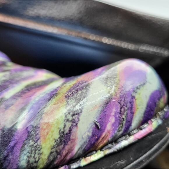 Sanita Rondi Slip Resistant Multi-Color Clogs Size EU 39 US 7.5-8 - Picture 12 of 13